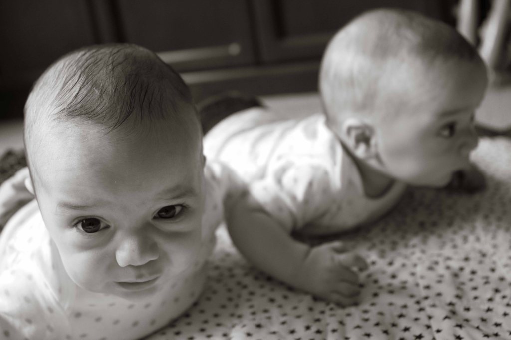 Twinnies getting bigger