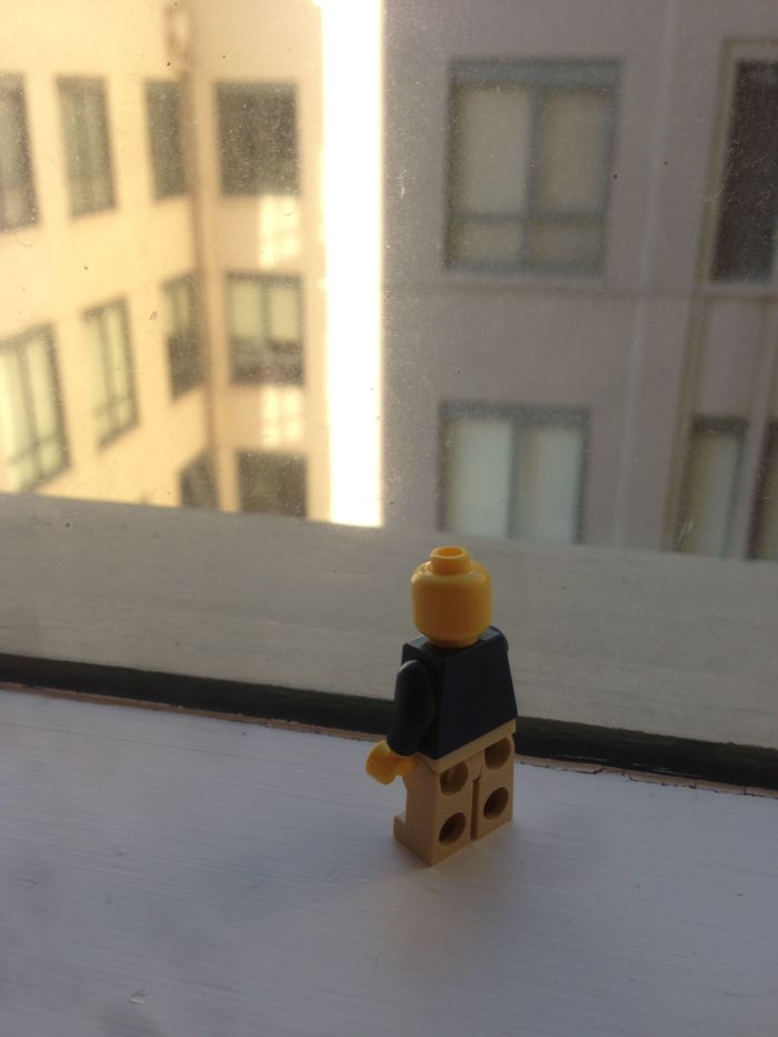 Not the most impressive view I've had from a hotel room, but it was still lots of fun